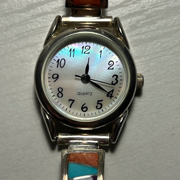 1980’s signed Earl Plumber woman’s sterling silver watch - Picture 1 of 6